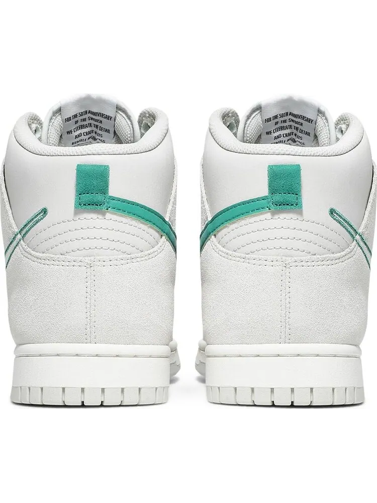 Кроссовки Nike Dunk High SE GS 'First Use Pack - Green Noise' — изображение 6 из 10, белый