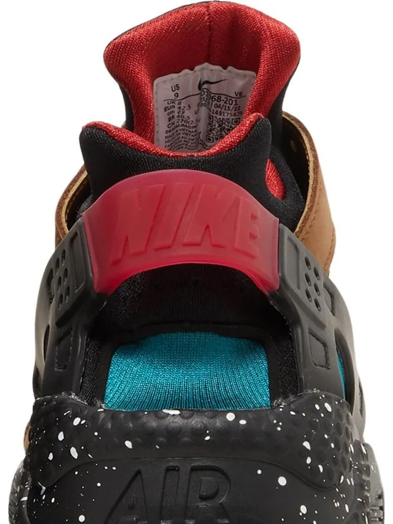 Кроссовки Nike Air Huarache 'Light British Tan Geode Green' — изображение 7 из 8, коричневый
