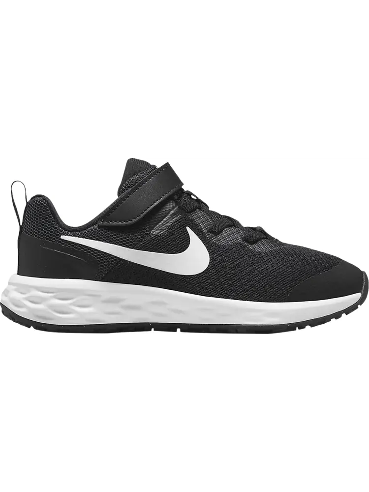 Кроссовки Nike Revolution 6 PS 'Black White' — изображение 1 из 1, черный