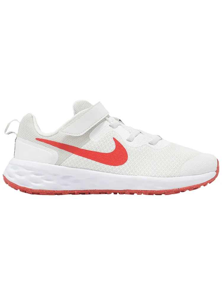 Кроссовки Nike Revolution 6 PS 'Summit White Track Red' — изображение 1 из 1, белый