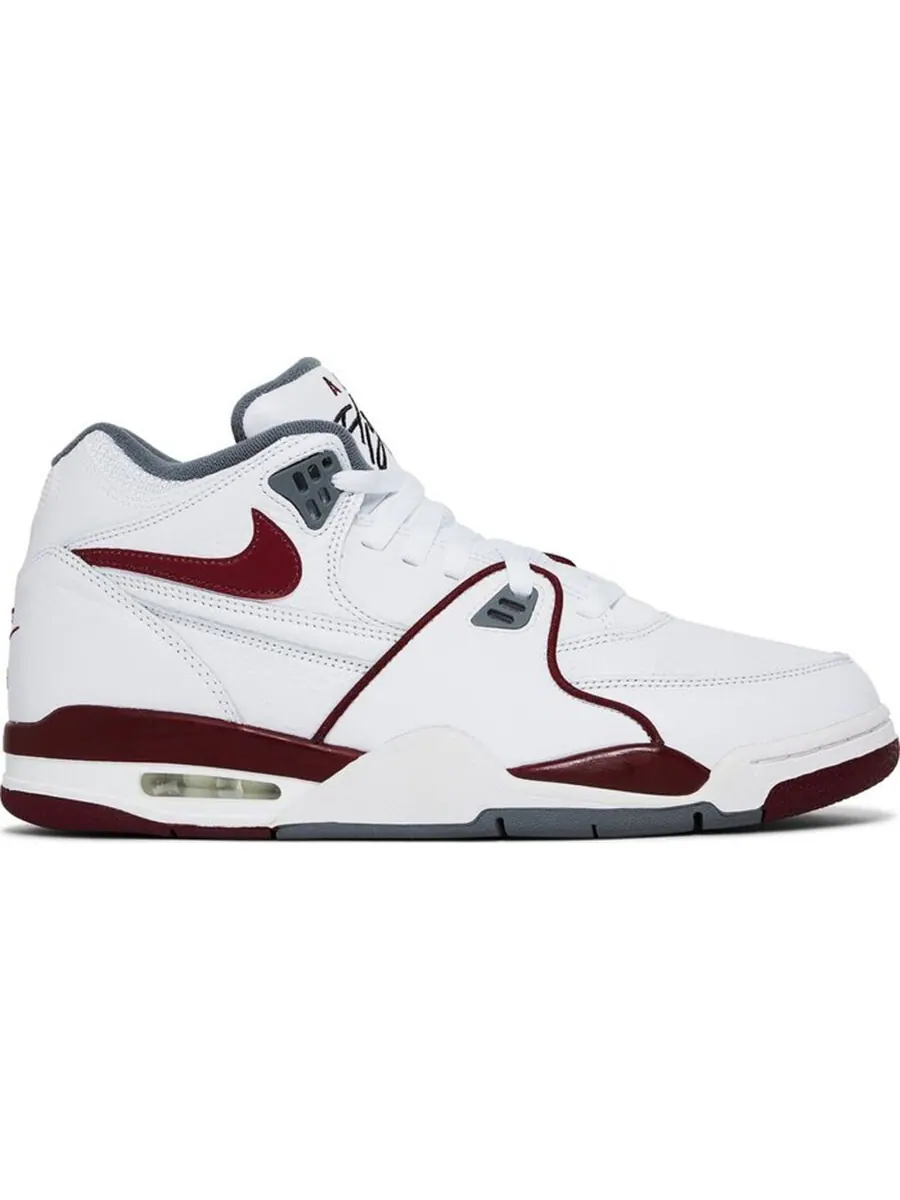 Кроссовки Nike Air Flight 89 — изображение 1 из 4, белый/серый/бордовый