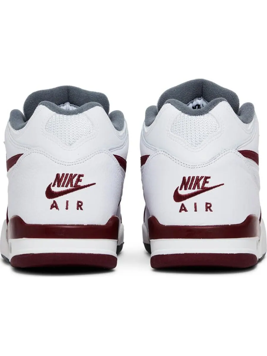 Кроссовки Nike Air Flight 89 — изображение 3 из 4, белый/серый/бордовый