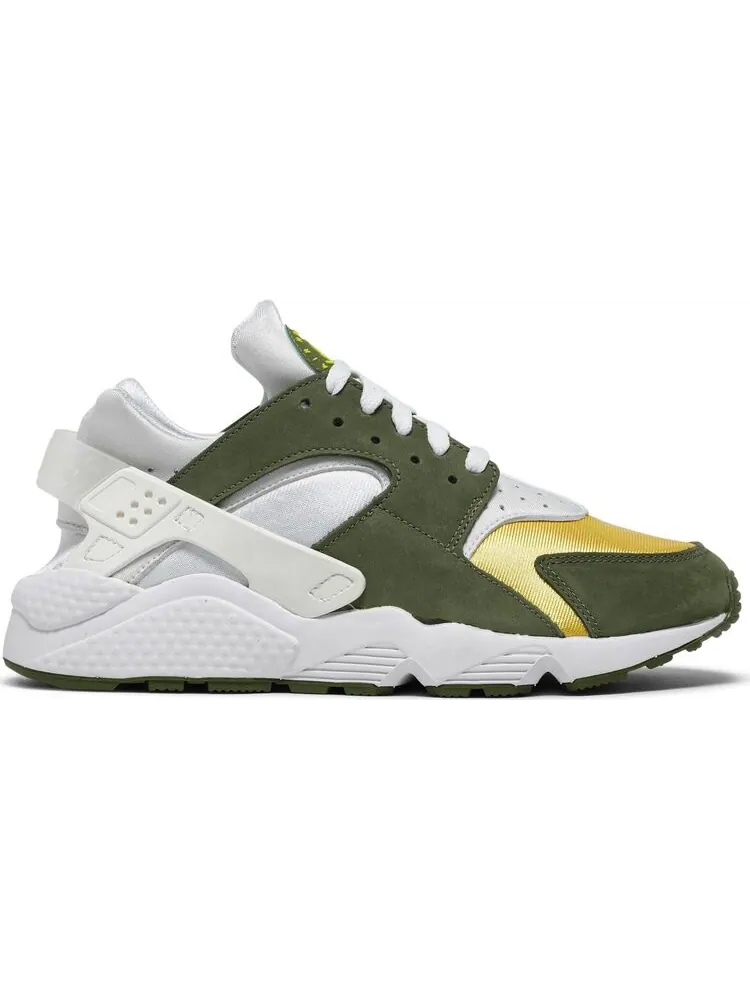 Кроссовки Nike Stussy x Air Huarache LE 'Dark Olive' 2021 — изображение 1 из 8, зеленый