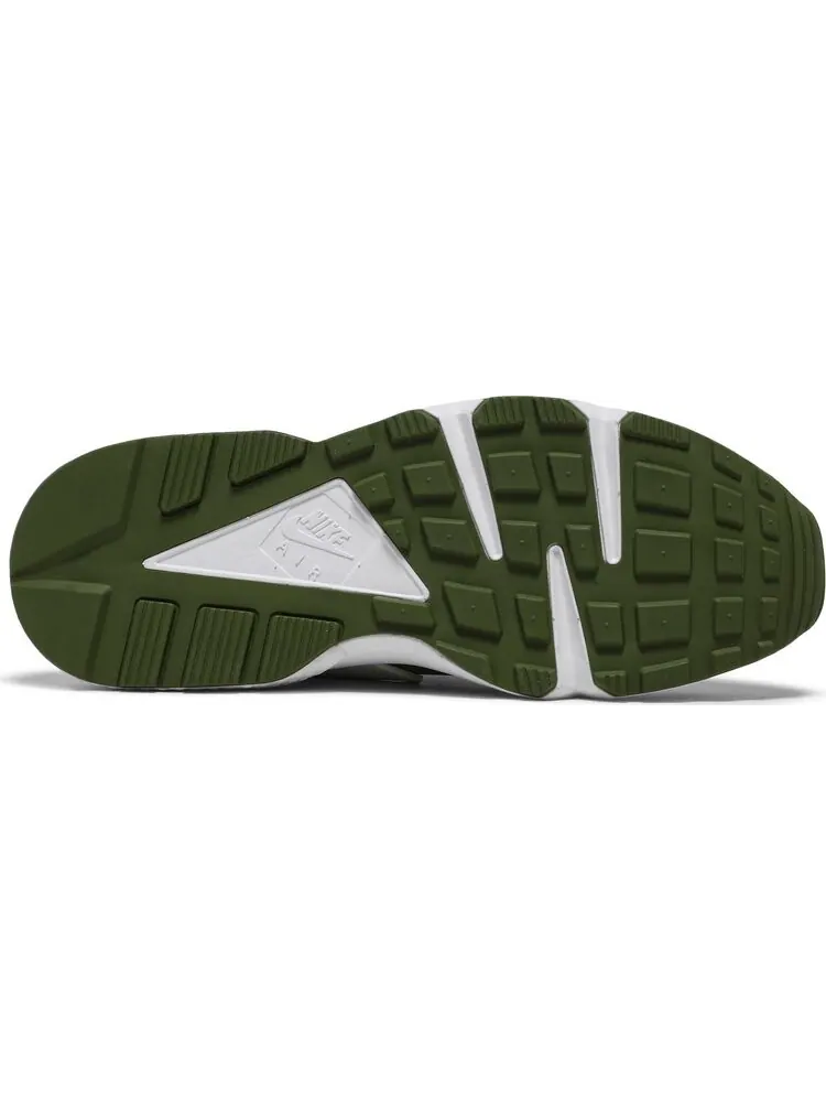 Кроссовки Nike Stussy x Air Huarache LE 'Dark Olive' 2021 — изображение 4 из 8, зеленый