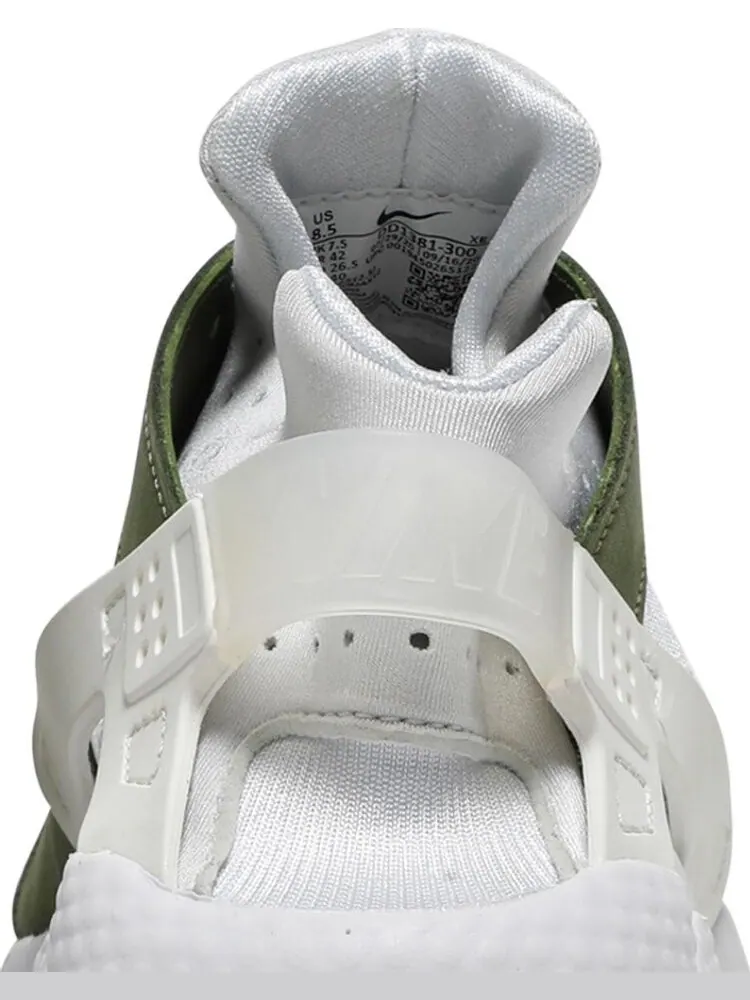 Кроссовки Nike Stussy x Air Huarache LE 'Dark Olive' 2021 — изображение 7 из 8, зеленый