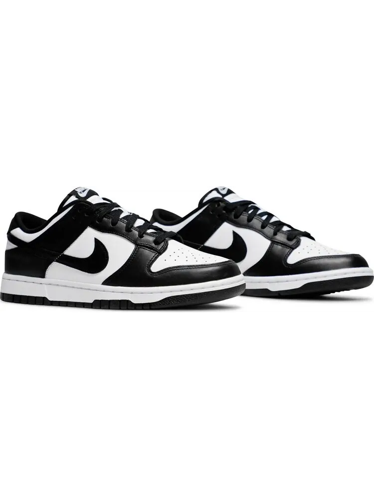 Кроссовки Nike Dunk Low Black and White — изображение 2 из 7, черный