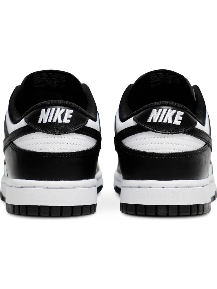 Кроссовки Nike Dunk Low Black and White — изображение 3 из 7, черный