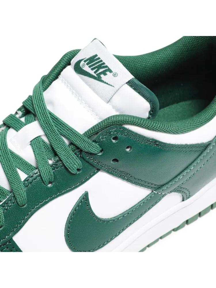 Кроссовки Nike Dunk Low "Michigan State", кожаные — изображение 10 из 12, зеленый