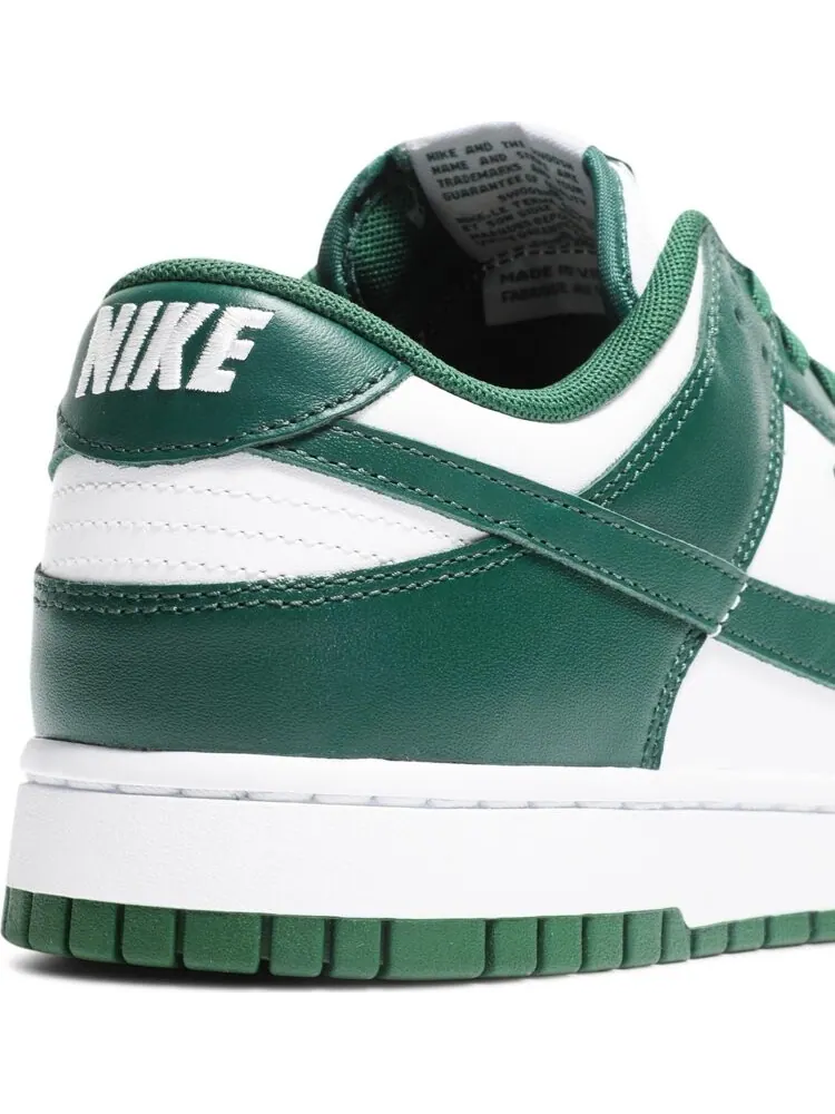 Кроссовки Nike Dunk Low "Michigan State", кожаные — изображение 11 из 12, зеленый