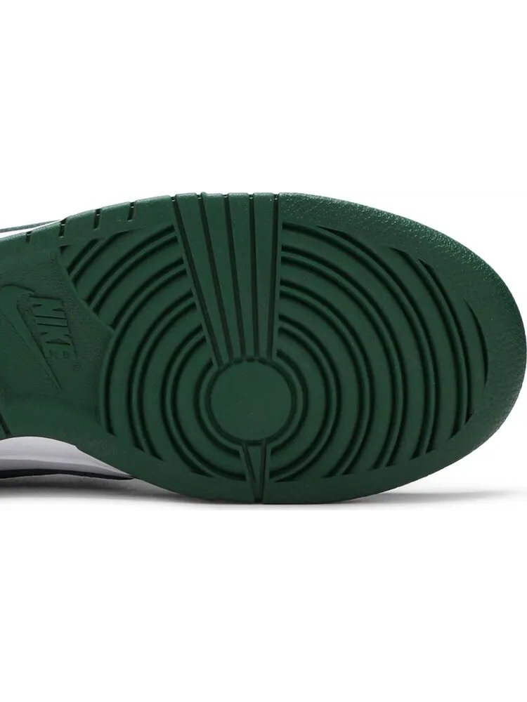 Кроссовки Nike Dunk Low "Michigan State", кожаные — изображение 6 из 12, зеленый