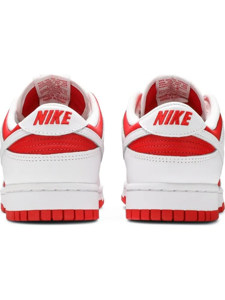 Кроссовки Nike Dunk Low 'Championship Red' — изображение 6 из 10, красный