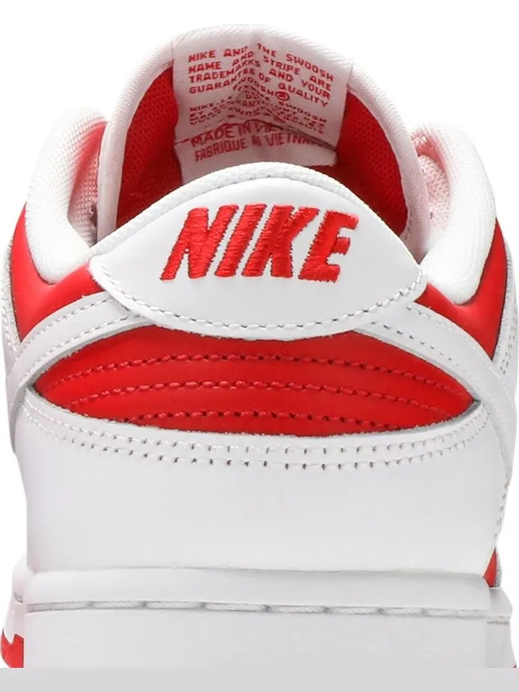 Кроссовки Nike Dunk Low 'Championship Red' — изображение 7 из 10, красный