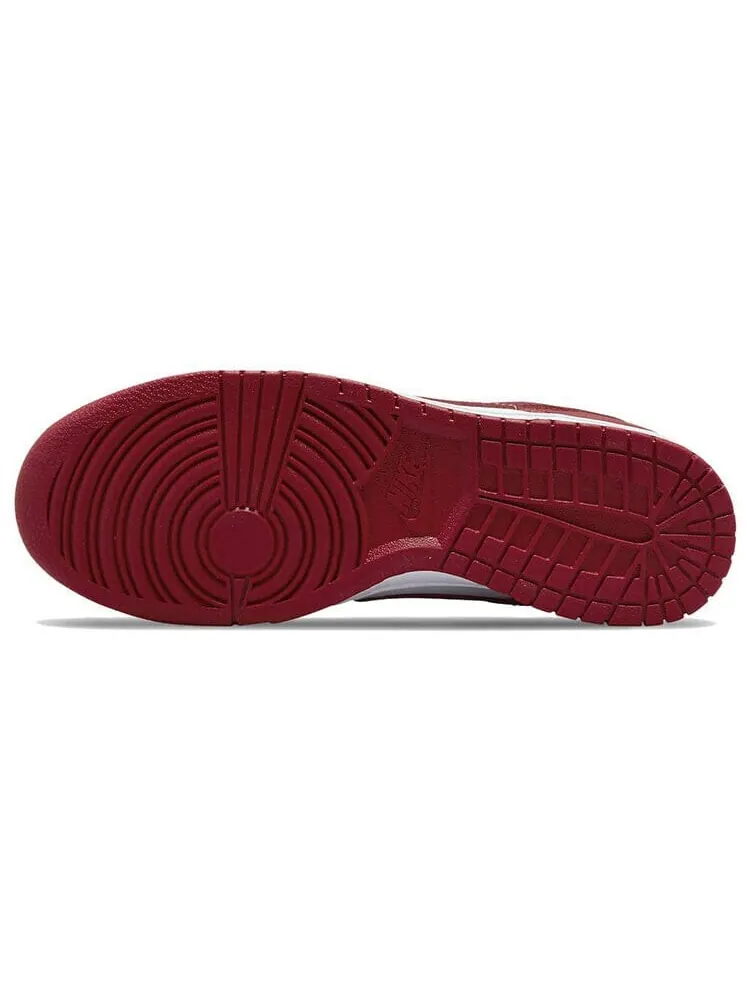 Кроссовки Nike Dunk Low красно-белые — изображение 5 из 5