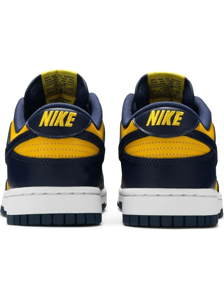 Кроссовки Nike Dunk Low 'Michigan' 2021 — изображение 6 из 10, синий