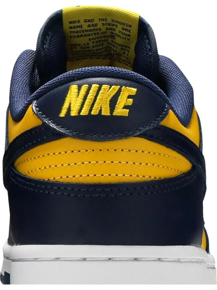 Кроссовки Nike Dunk Low 'Michigan' 2021 — изображение 7 из 10, синий