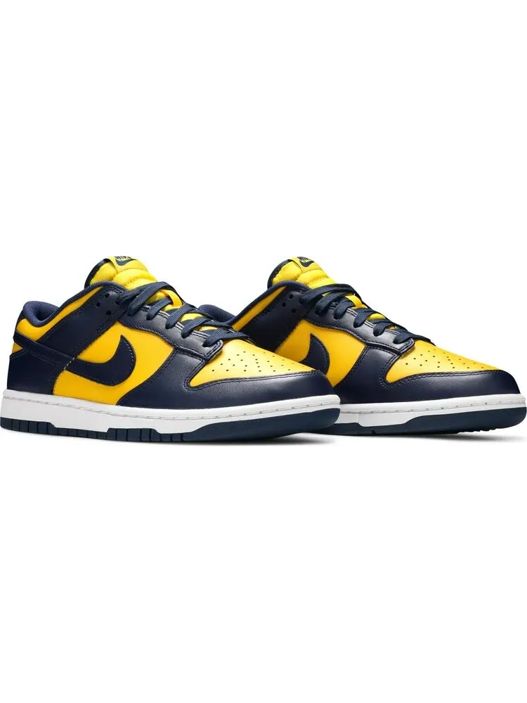 Кроссовки Nike Dunk Low 'Michigan' 2021 — изображение 8 из 10, синий