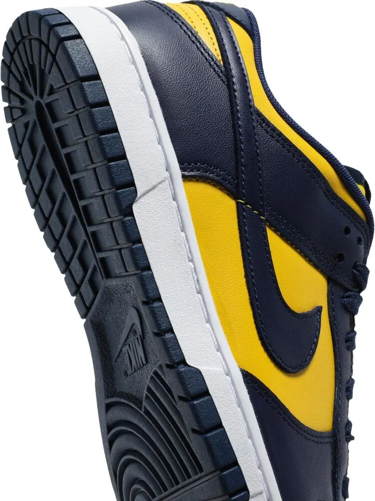 Кроссовки Nike Dunk Low 'Michigan' 2021 — изображение 9 из 10, синий