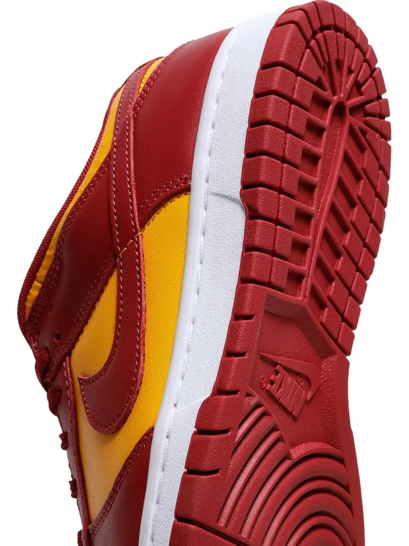 Кроссовки Nike Dunk Low 'USC' — изображение 10 из 10, красный