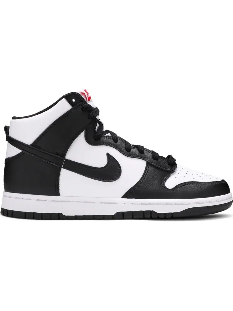 Кроссовки Nike Dunk High 'Black White' — изображение 1 из 8, белый