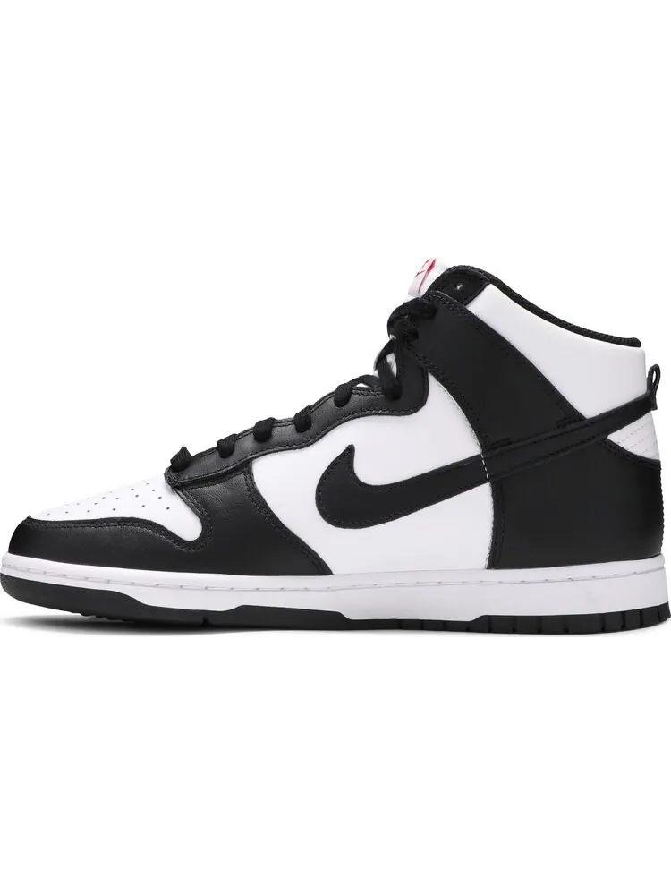 Кроссовки Nike Dunk High 'Black White' — изображение 3 из 8, белый