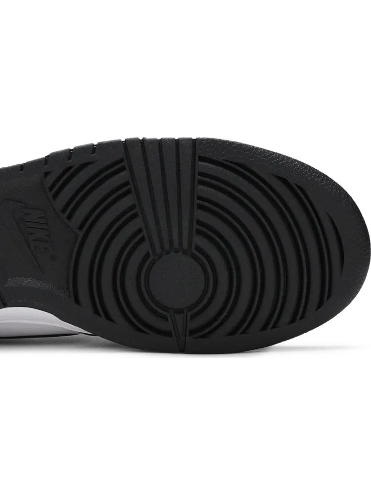 Кроссовки Nike Dunk High 'Black White' — изображение 5 из 8, белый