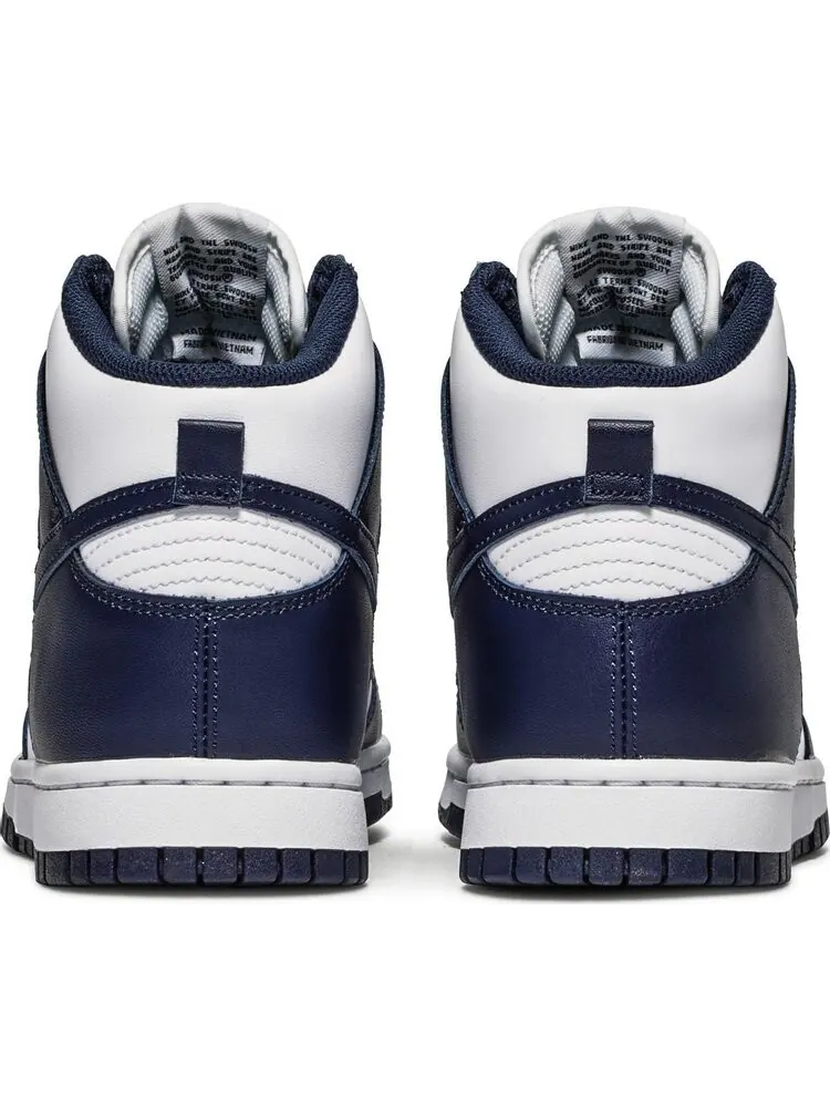Кроссовки Nike Dunk High 'Midnight Navy' — изображение 6 из 10, синий
