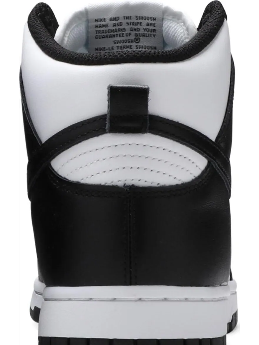 Кроссовки Nike Dunk High Black/White — изображение 6 из 9, черный