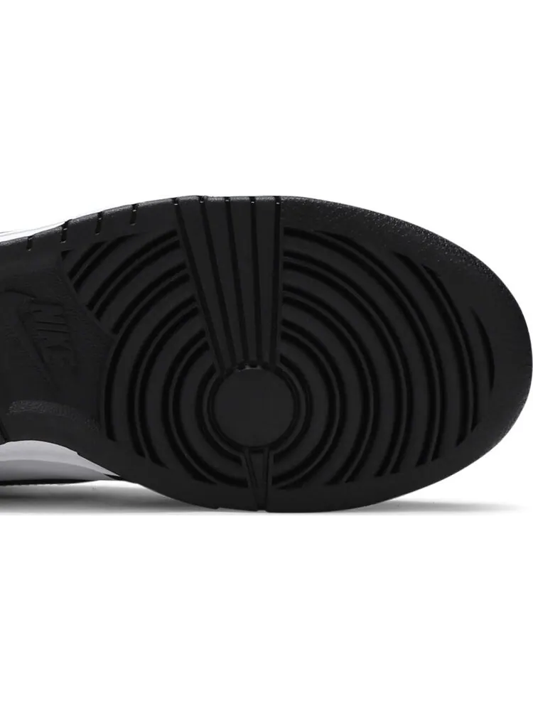 Кроссовки Nike Dunk High Black/White — изображение 8 из 9, черный