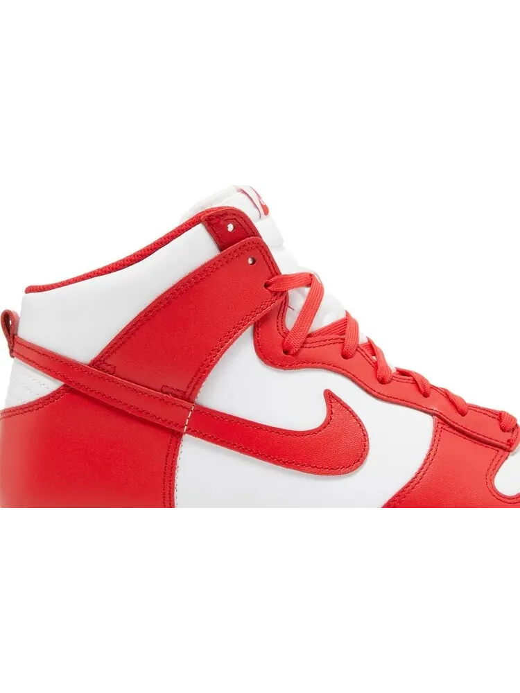 Кроссовки Nike Dunk High 'Championship Red' — изображение 2 из 8, красный