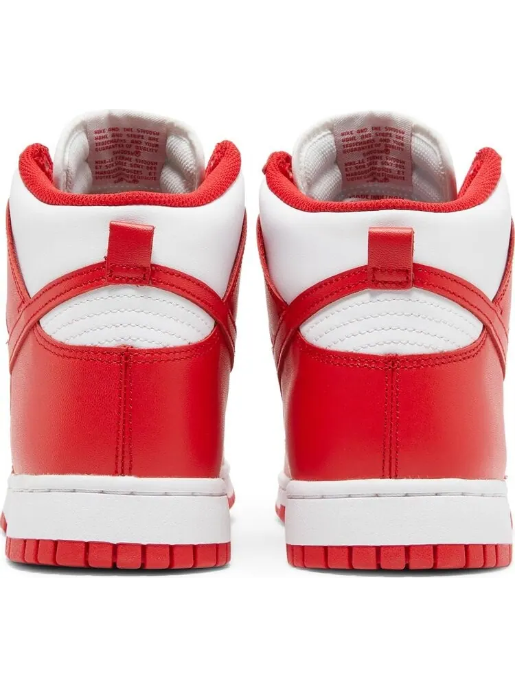 Кроссовки Nike Dunk High 'Championship Red' — изображение 6 из 8, красный