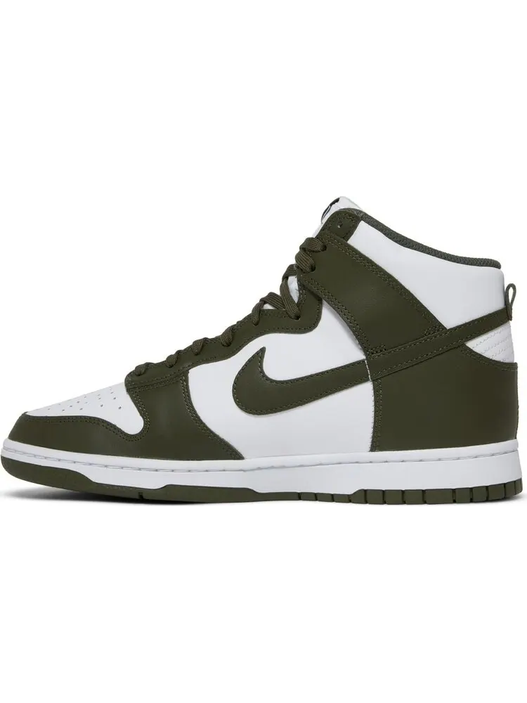 Кроссовки Nike Dunk High 'Cargo Khaki' 2022 — изображение 3 из 8, зеленый