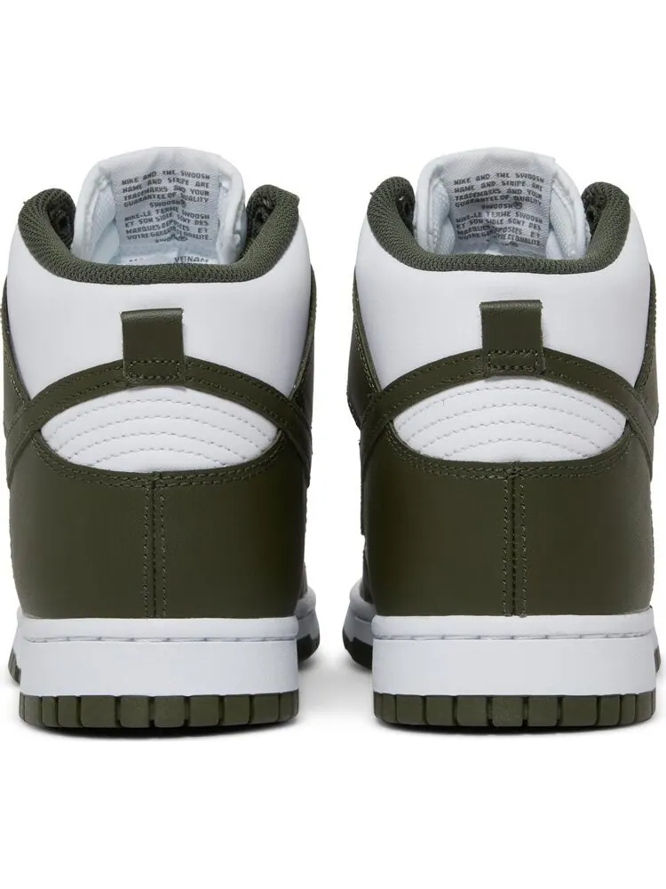 Кроссовки Nike Dunk High 'Cargo Khaki' 2022 — изображение 6 из 8, зеленый