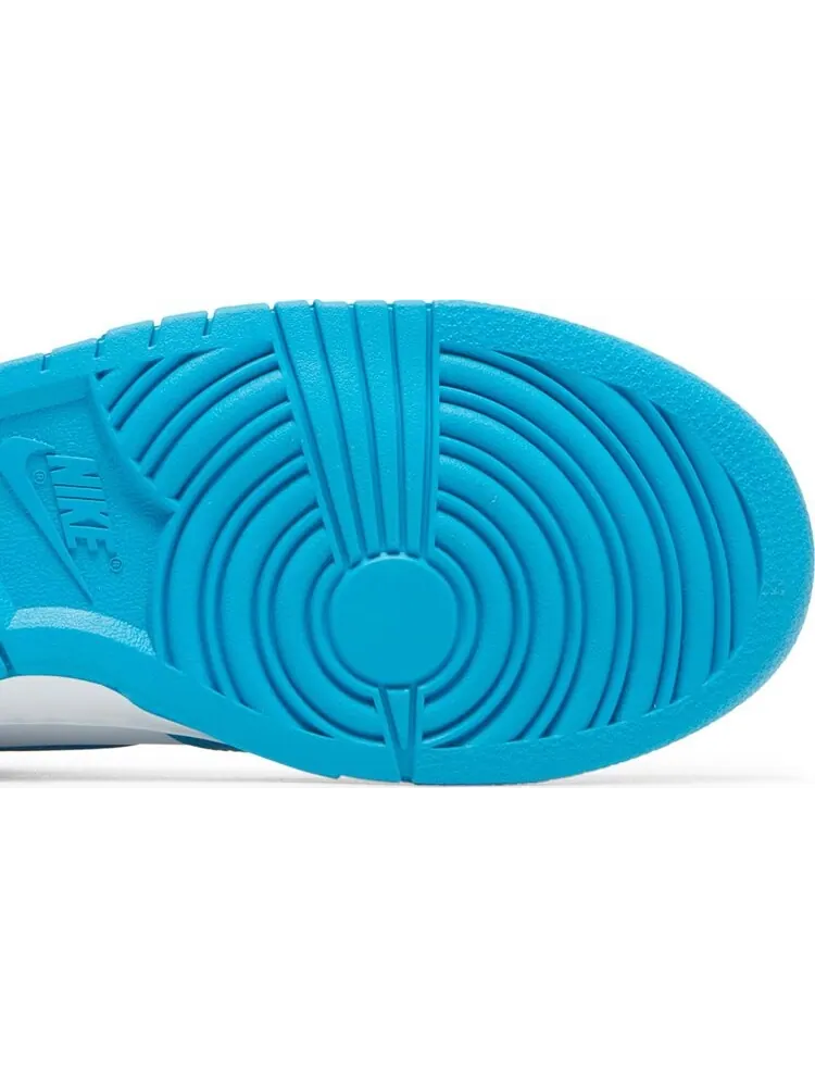 Кроссовки Nike Dunk High 'Laser Blue' — изображение 5 из 8, белый
