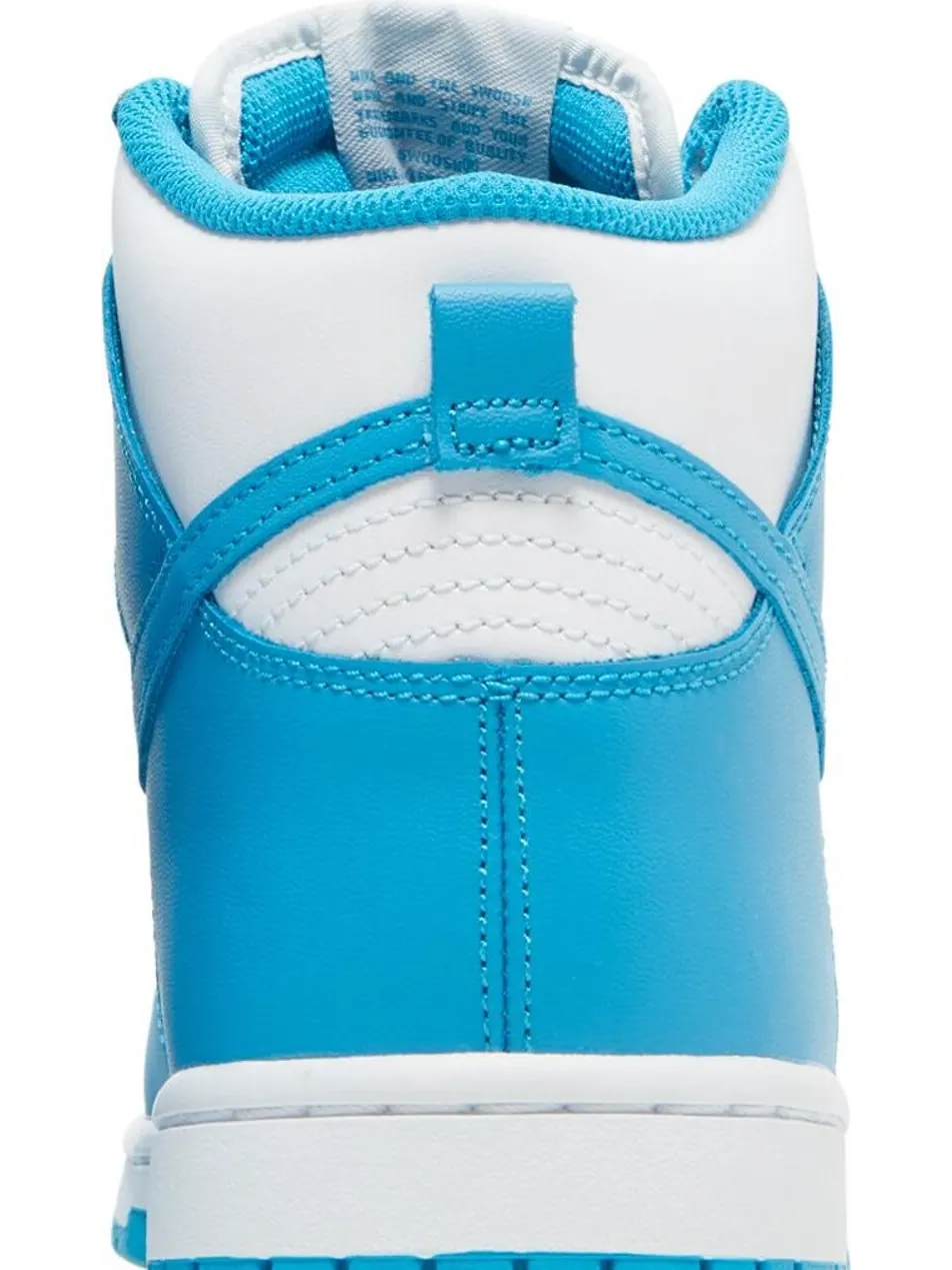 Кроссовки Nike Dunk High 'Laser Blue' — изображение 7 из 8, белый