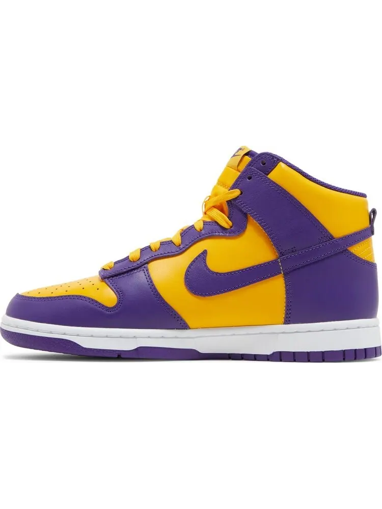 Кроссовки Nike Dunk High Lakers — изображение 3 из 8, фиолетовый