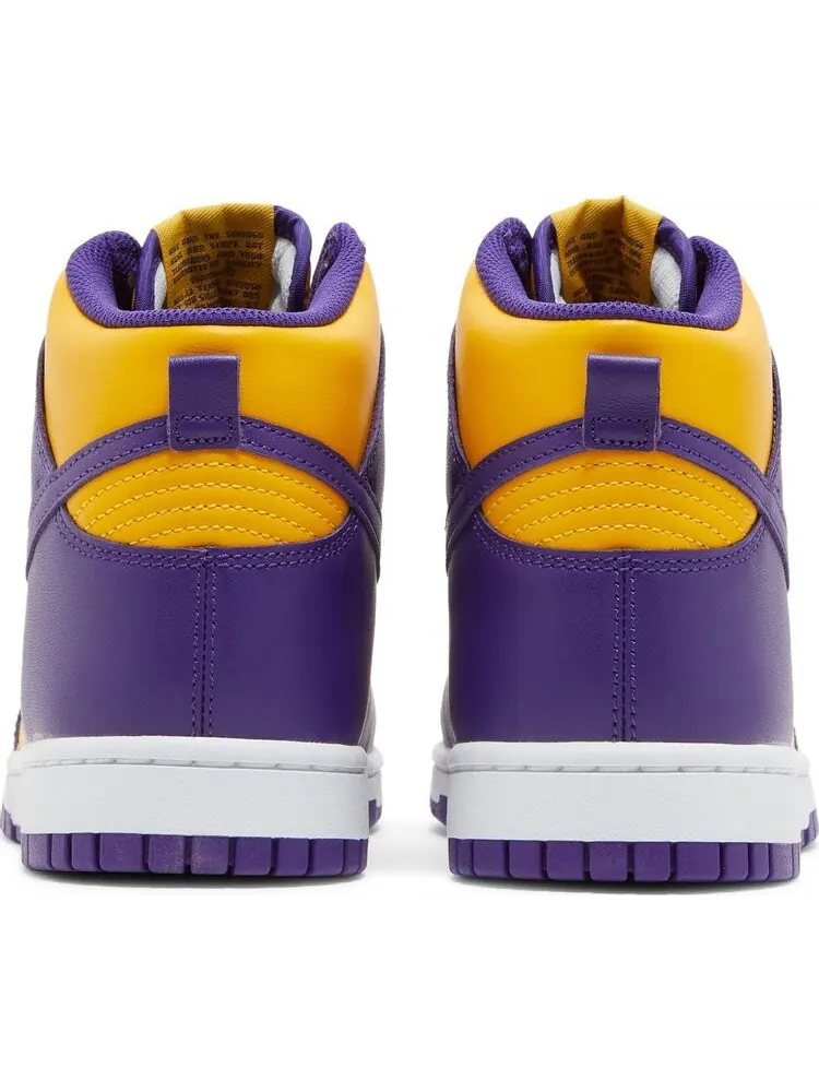 Кроссовки Nike Dunk High Lakers — изображение 6 из 8, фиолетовый
