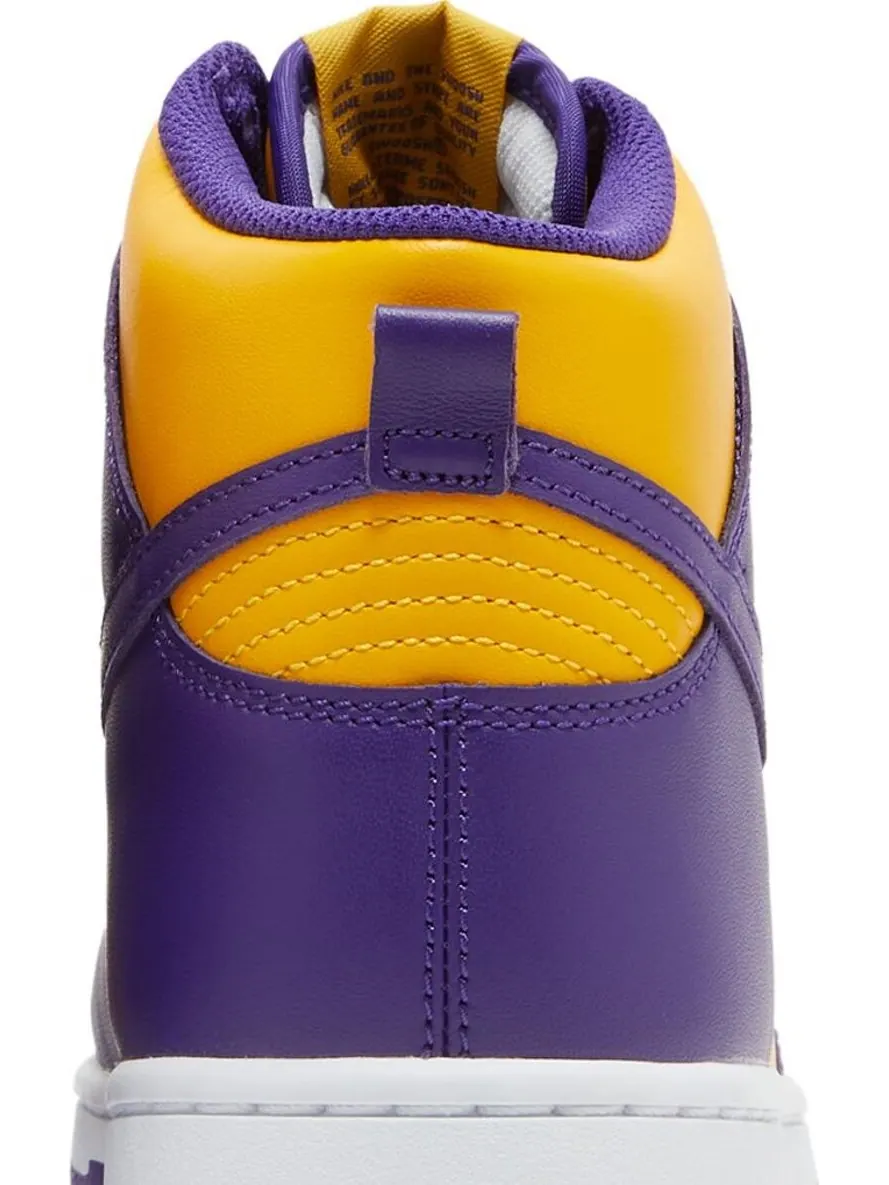 Кроссовки Nike Dunk High Lakers — изображение 7 из 8, фиолетовый