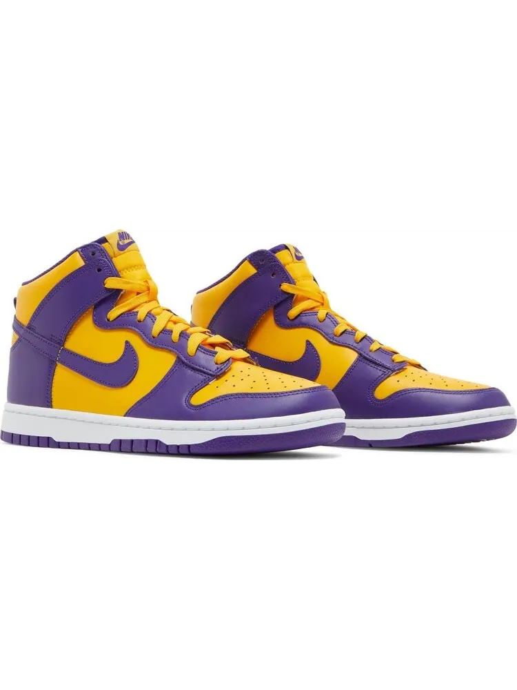 Кроссовки Nike Dunk High Lakers — изображение 8 из 8, фиолетовый