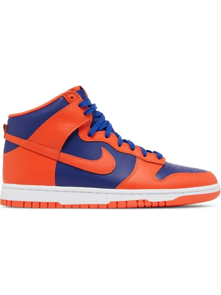 Кроссовки Nike Dunk High 'Knicks' — изображение 1 из 8, оранжевый