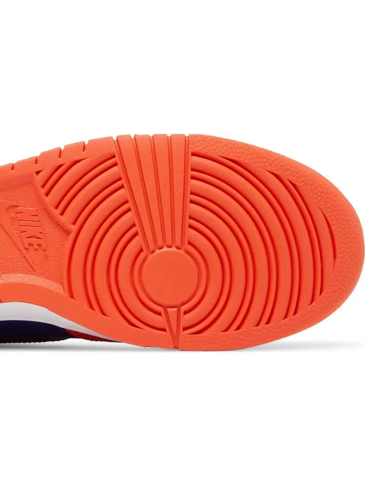 Кроссовки Nike Dunk High 'Knicks' — изображение 5 из 8, оранжевый