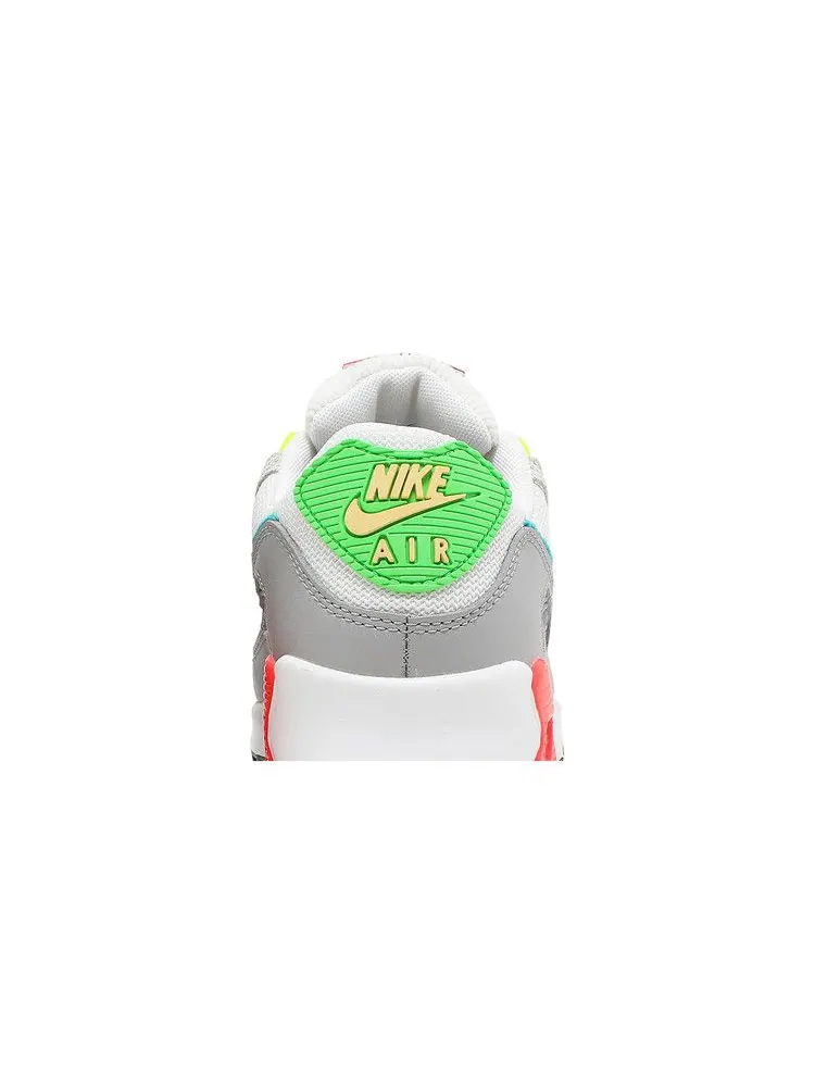Кроссовки Nike Wmns Air Max 90 'Evolution of Icon' — изображение 8 из 9, серый/белый/черный
