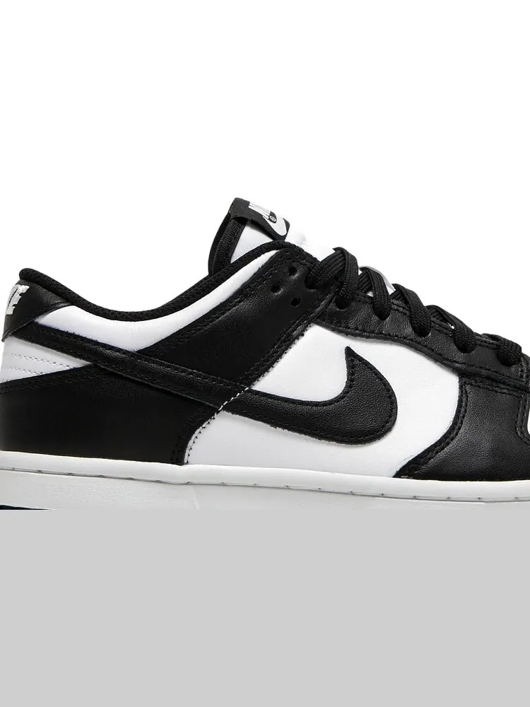 Кроссовки Nike Dunk Low Black and White — изображение 3 из 10, черный