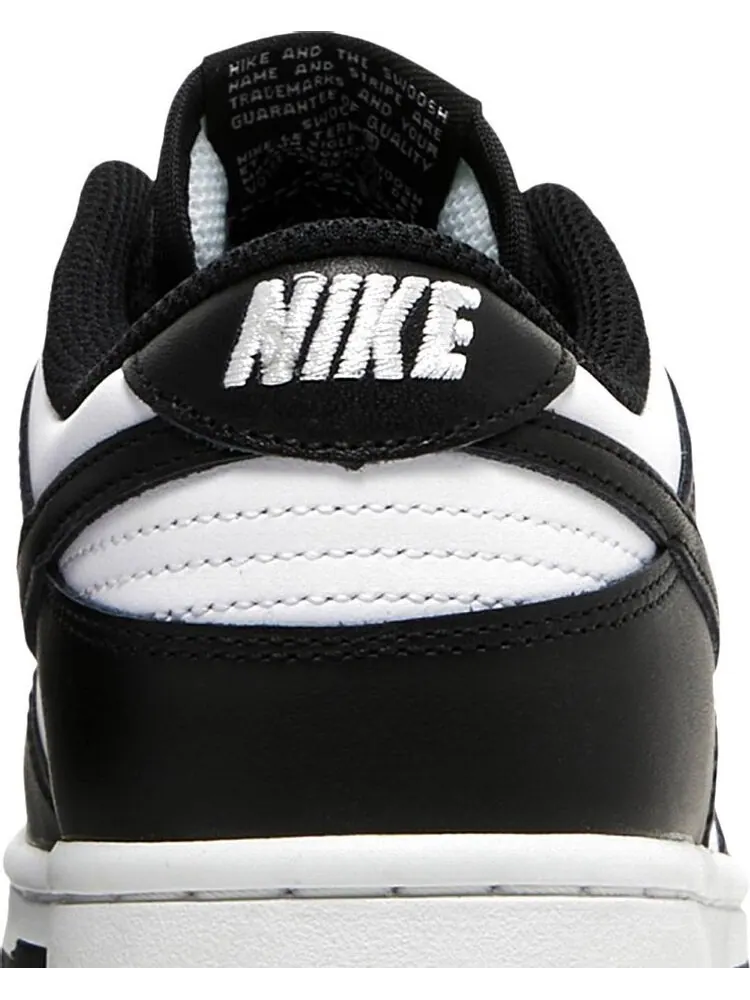 Кроссовки Nike Dunk Low Black and White — изображение 8 из 10, черный