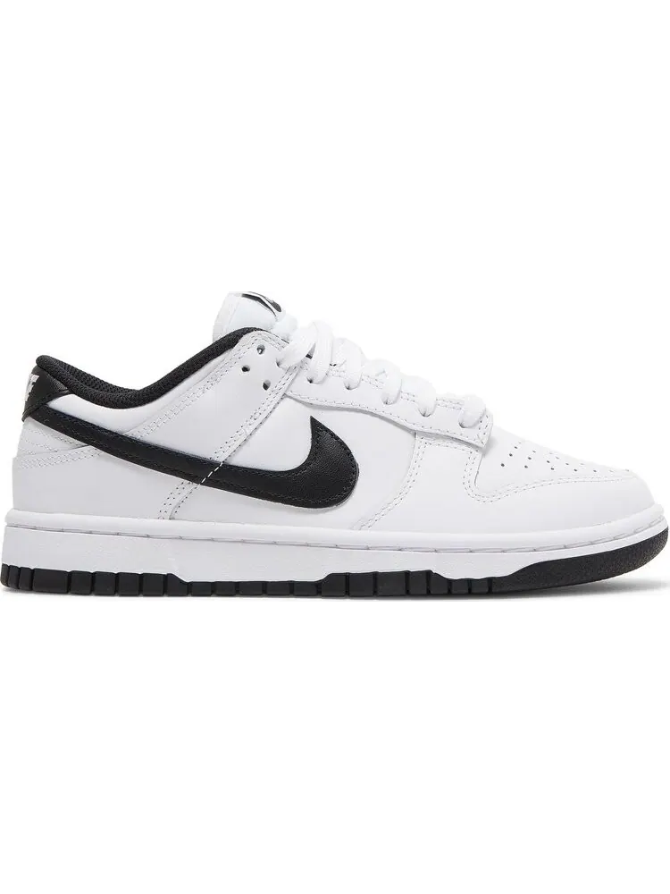 Кроссовки Nike Wmns Dunk Low 'White Black' — изображение 1 из 8, белый