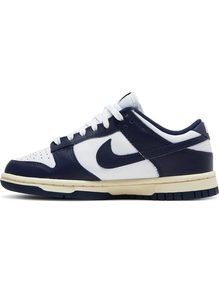 Кроссовки Nike Wmns Dunk Low 'Vintage Navy' — изображение 3 из 10, синий