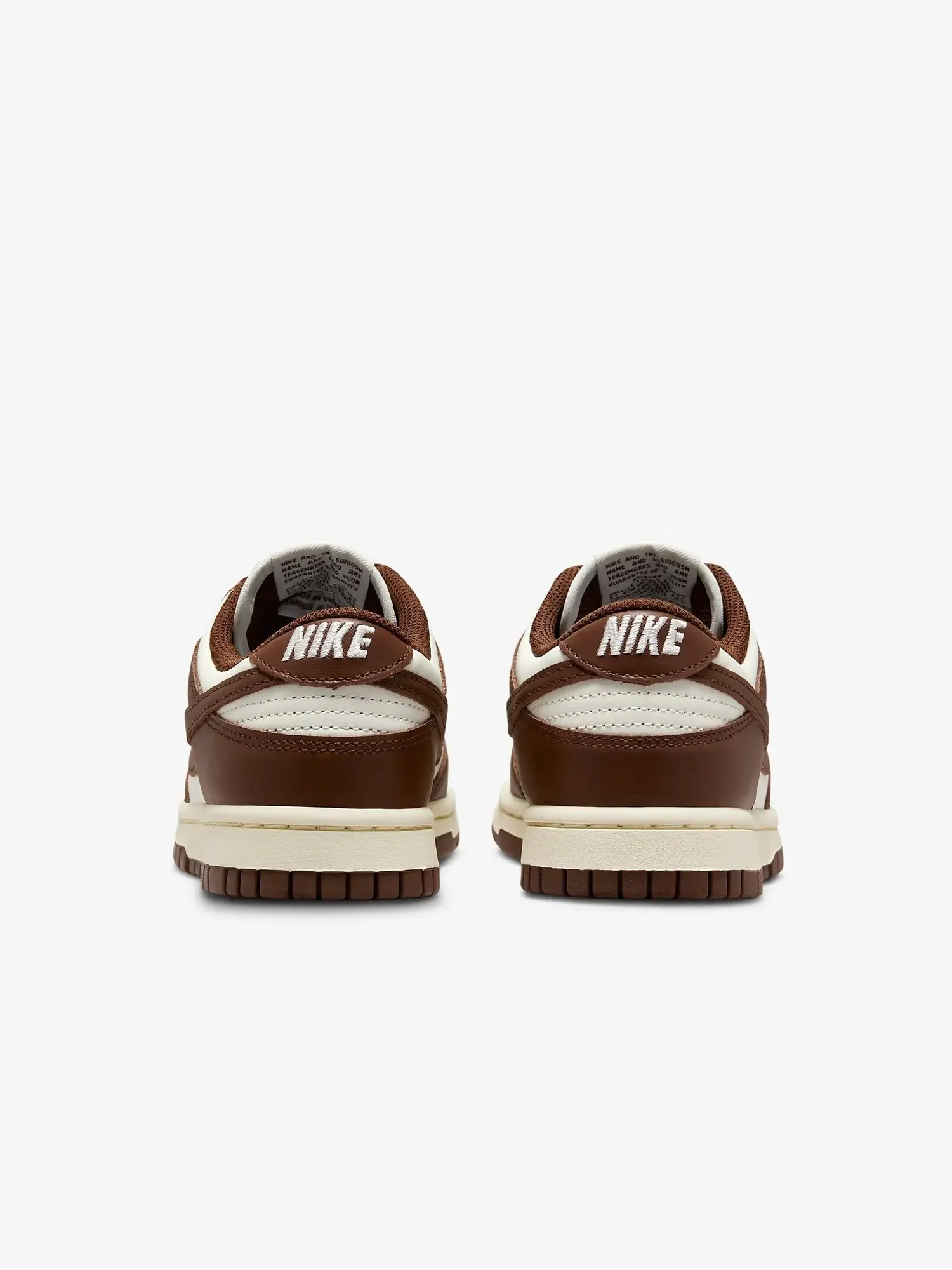 Кроссовки Nike Dunk Low Cacao Wow, кожаные — изображение 5 из 9, коричневый