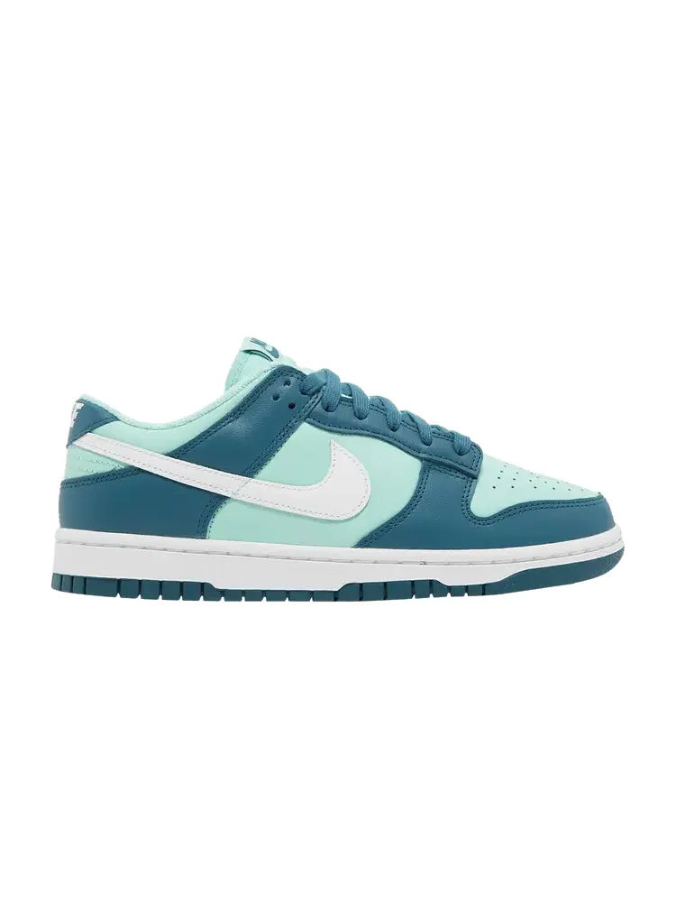 Кроссовки Nike Wmns Dunk Low 'Geode Teal' — изображение 1 из 9, белый