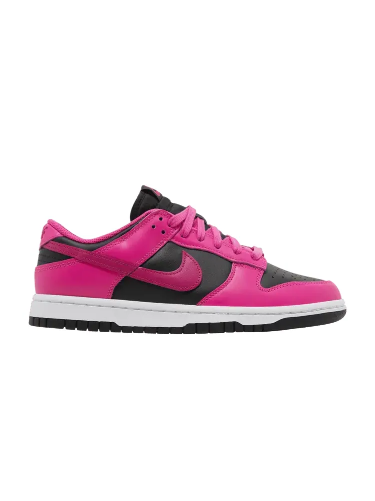 Кроссовки Nike Wmns Dunk Low 'Fierce Pink Black' — изображение 1 из 9, розовый//черный