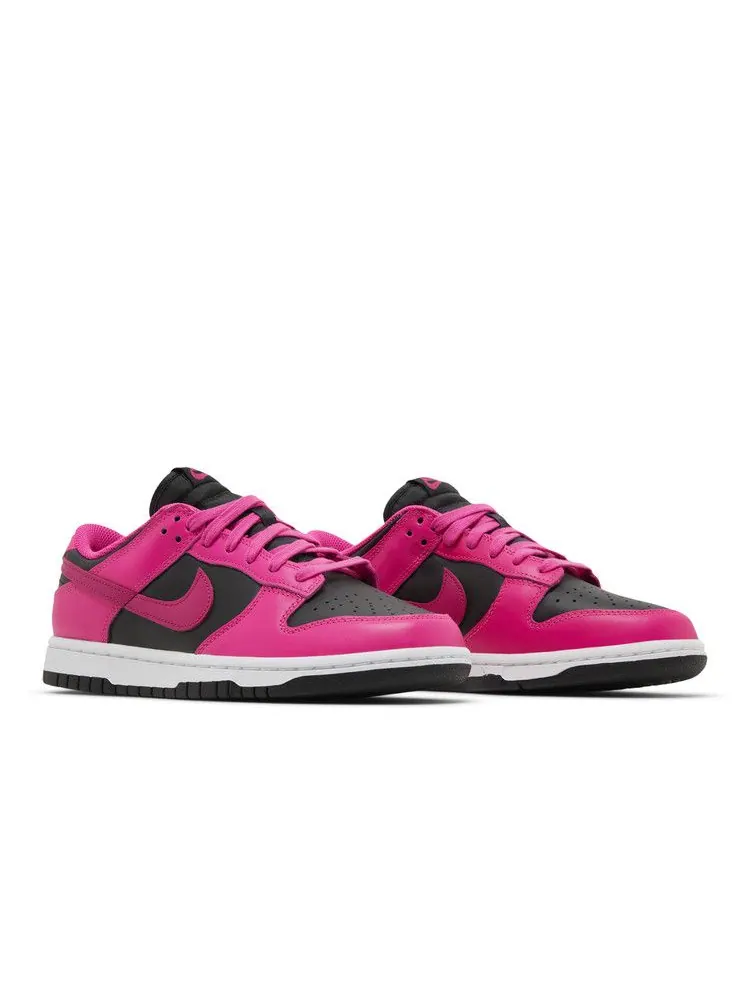 Кроссовки Nike Wmns Dunk Low 'Fierce Pink Black' — изображение 9 из 9, розовый//черный