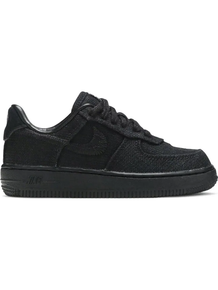Кроссовки Nike Stussy x Air Force 1 Low PS 'Black' — изображение 1 из 8, черный